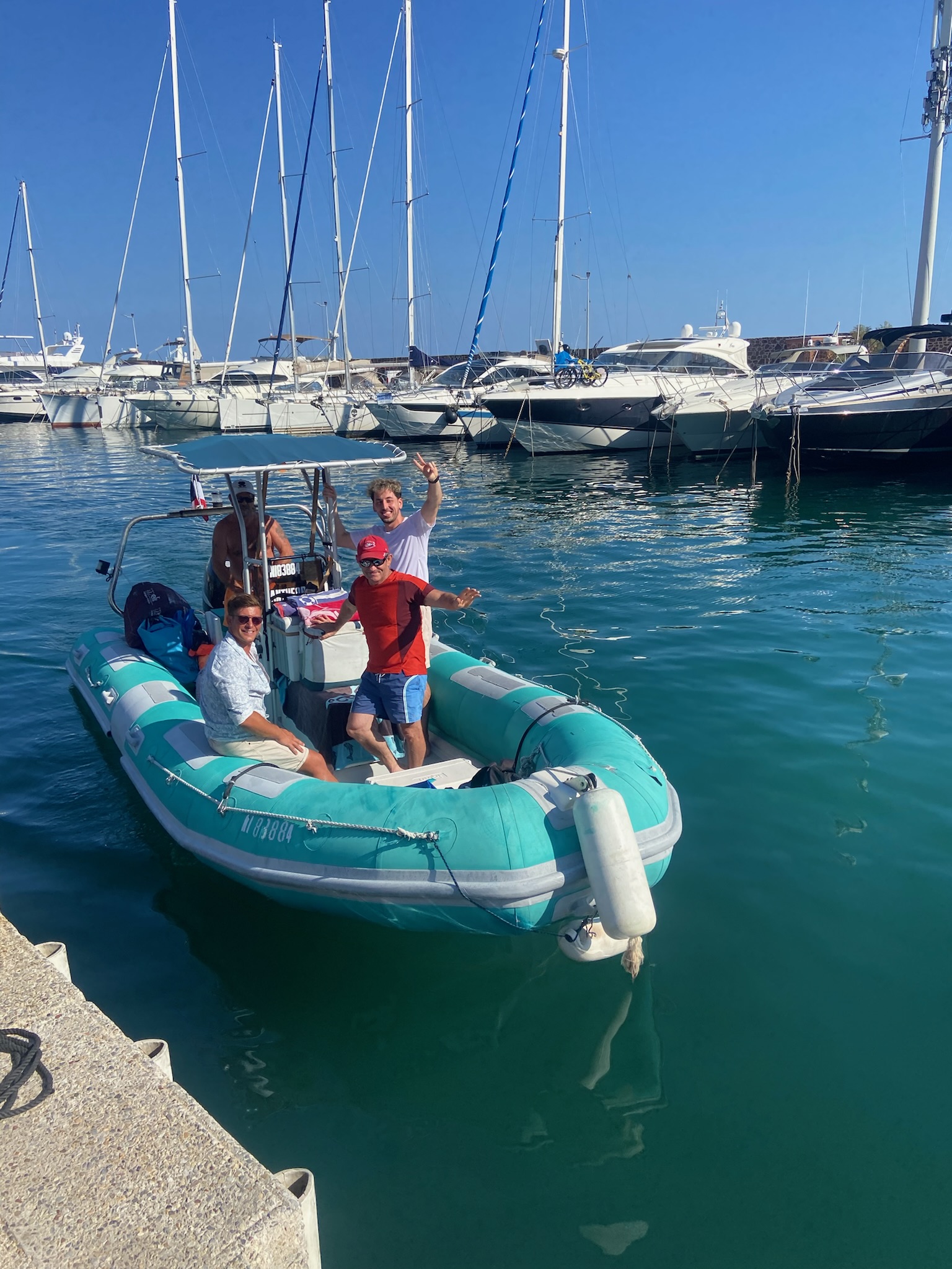 Rando Palmée / Snorkeling Privatisation du bateau - hors adhésion