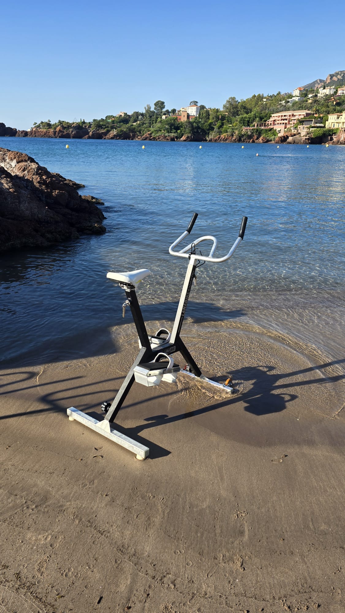 Cours d'aquabike personnalisés Théoule-sur-Mer Côte d'Azur