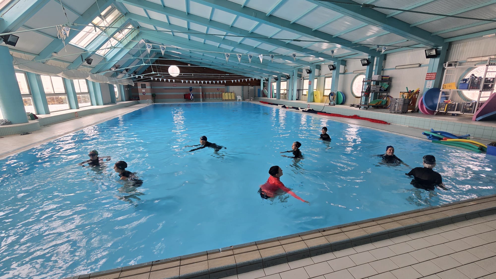 Stage aquaphobie et raquettes - Le Sauze, Alpes de Haute Provence