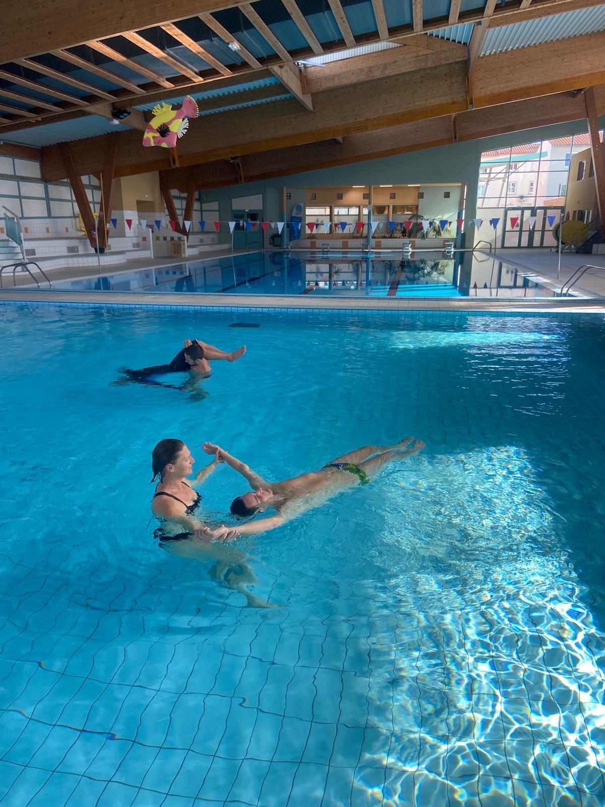 Séance de relaxation aquatique - Nager dans le Bonheur